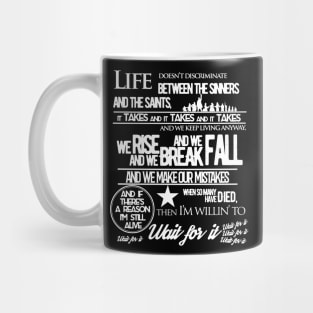 Hamilton Typography Mug